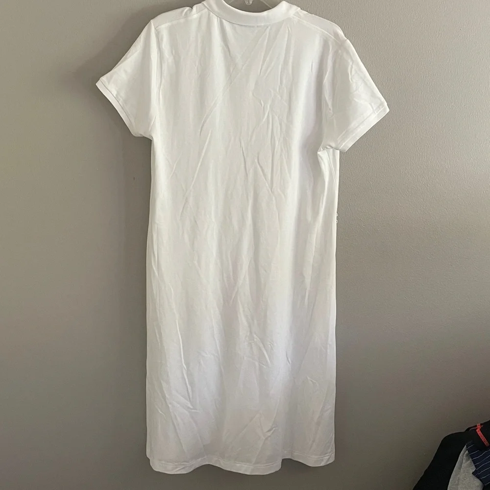 Polo‎ Ralph Lauren Mesh Mini White Cotton Dress Size XL